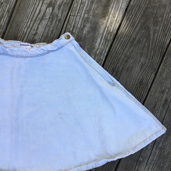 American apparel light wash circle skirt - Picture 5 of 8